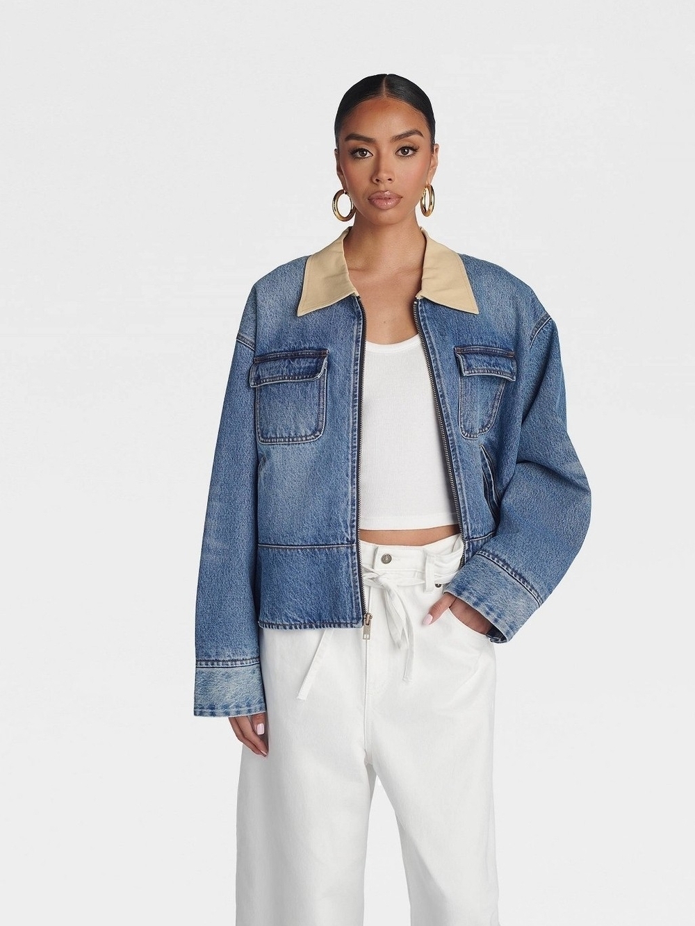 KBB By KAHLANA The Carpenter Denim Jacket
